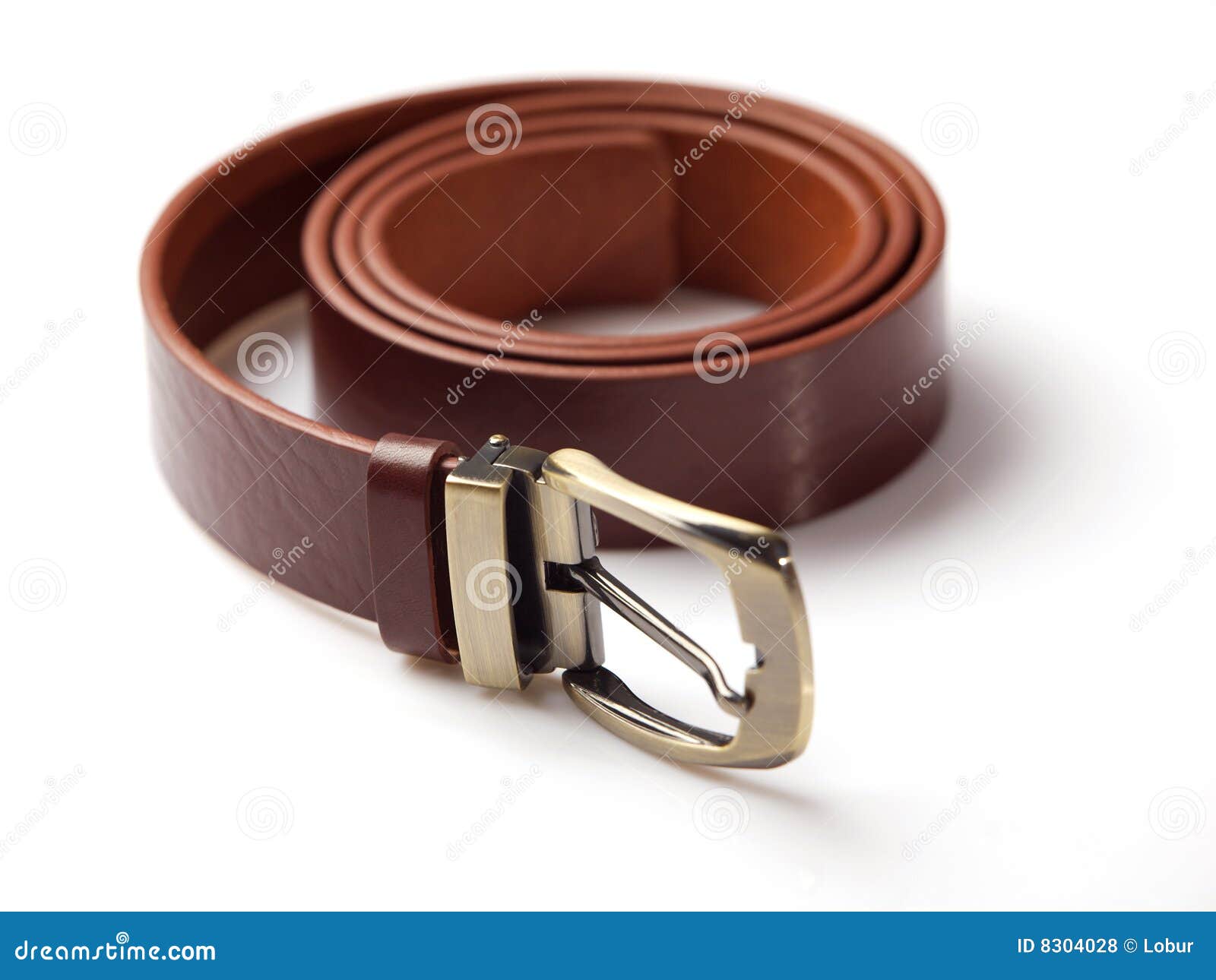 Brown men s belt 2 stock photo. Image of brown, belt, golden 8304028