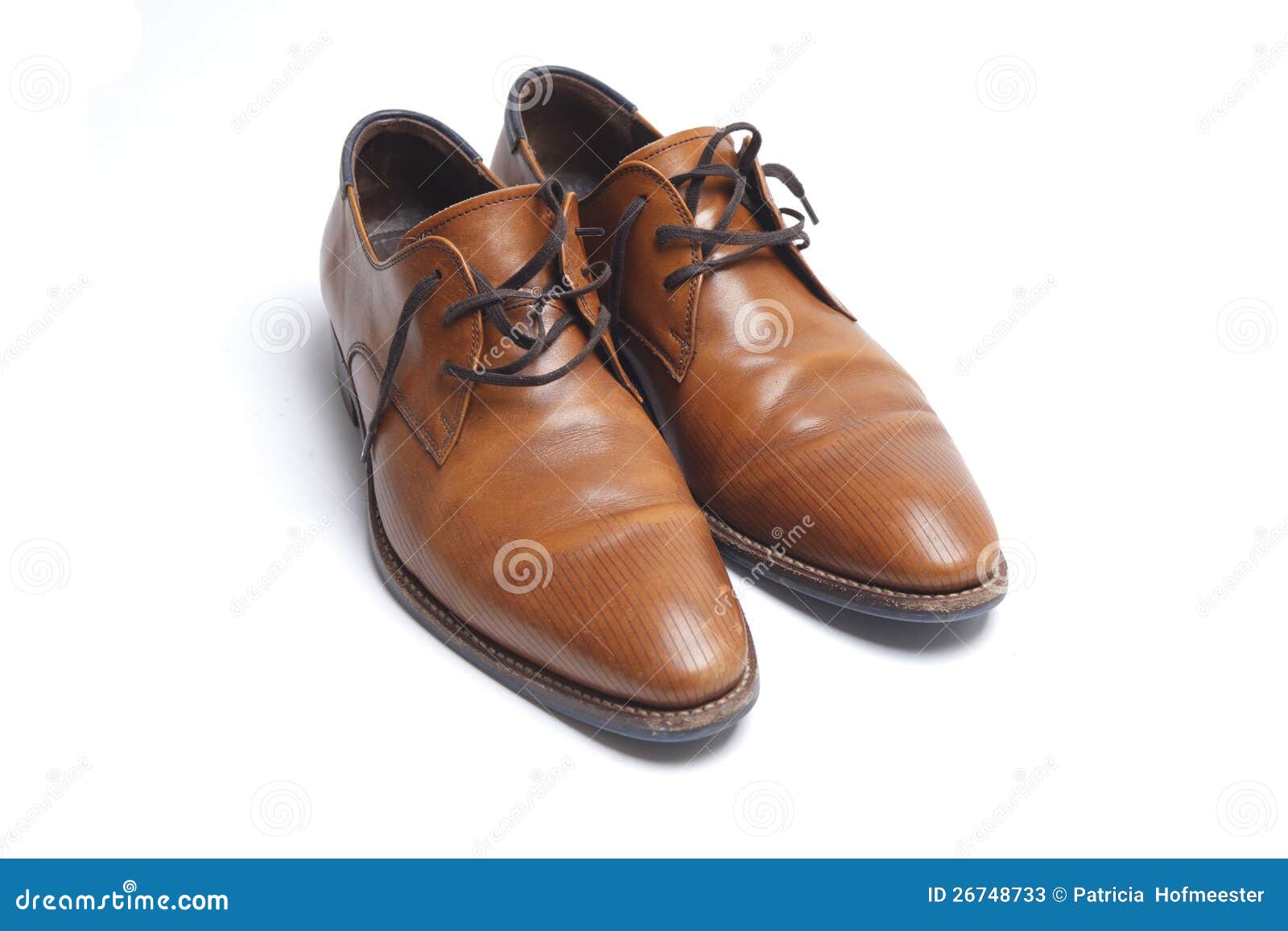 Brown mens shoes stock image. Image of lace, elegance - 26748733