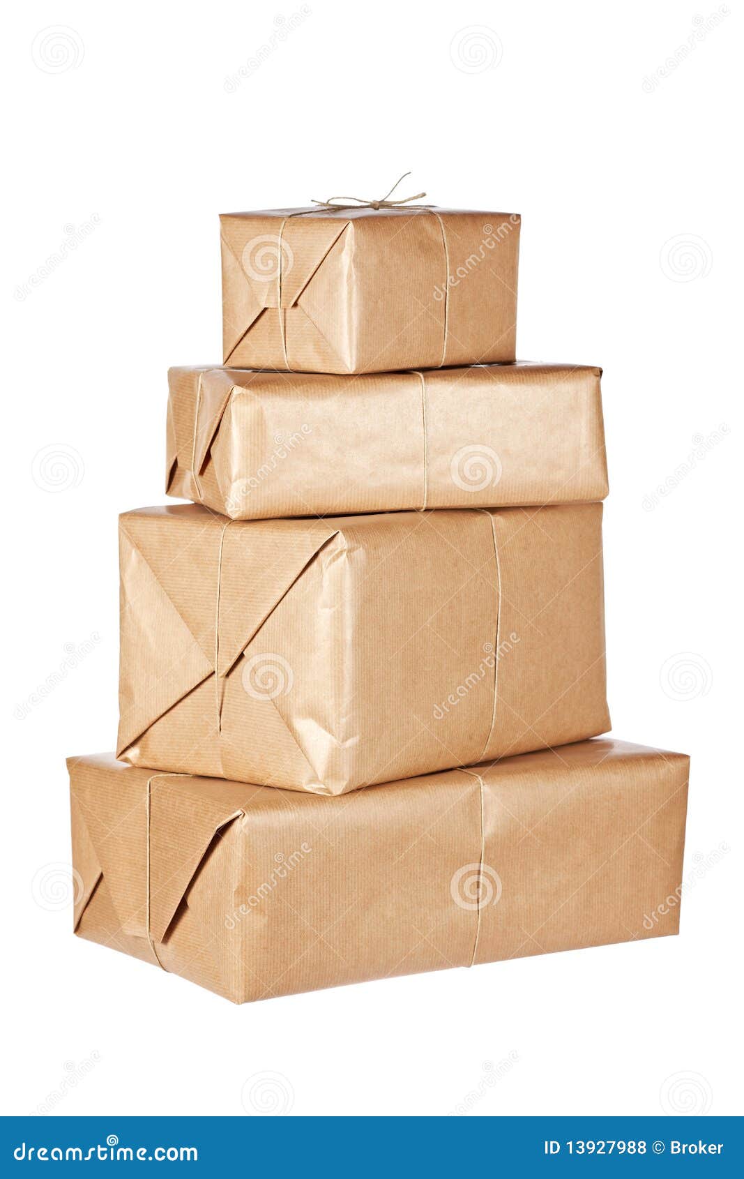 brown packages