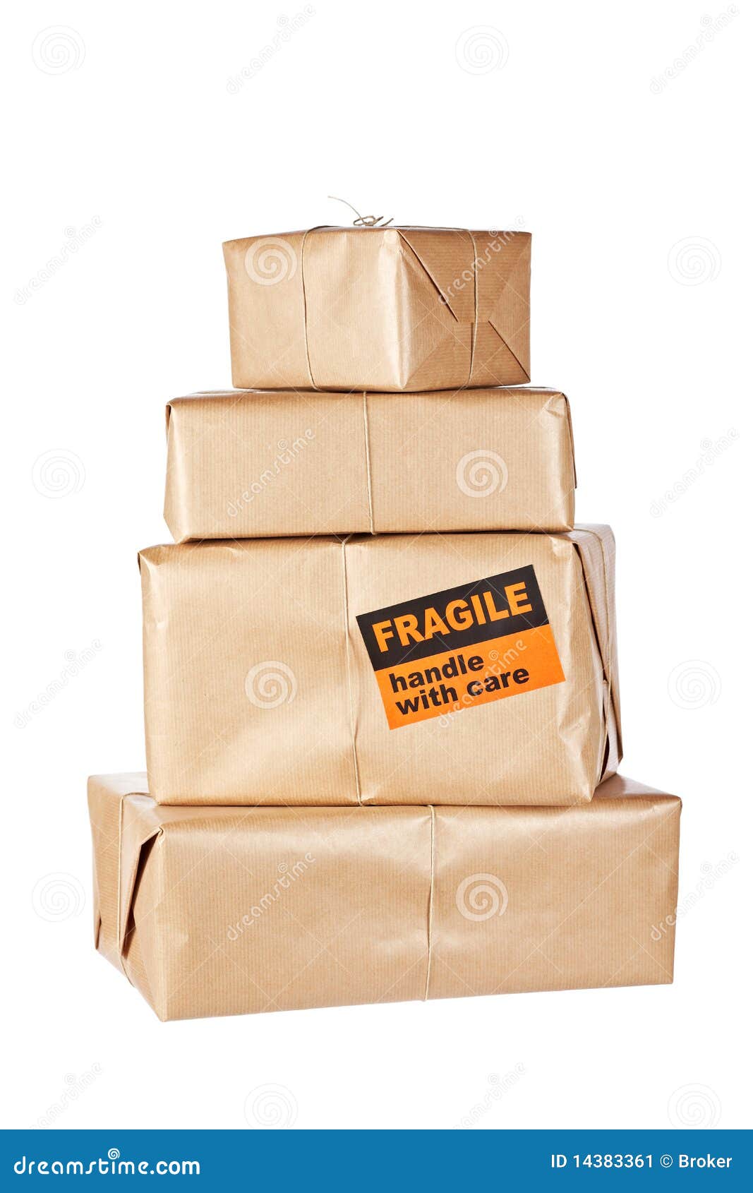 brown packages