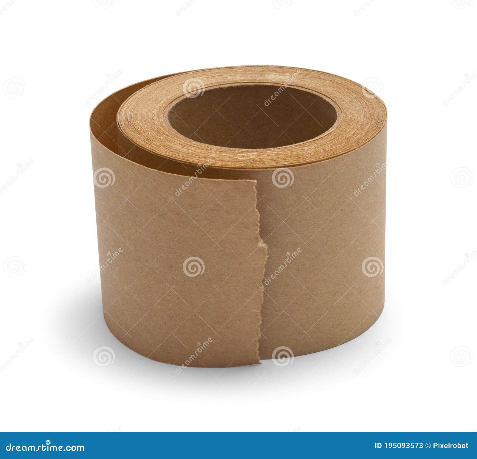 Brown Packing Tape stock image. Image of isolated, packing 195093573