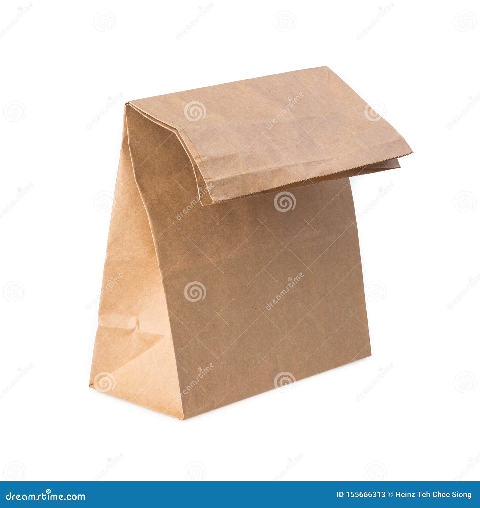 Brown paper bag stock image. Image of background, recycling 155666313