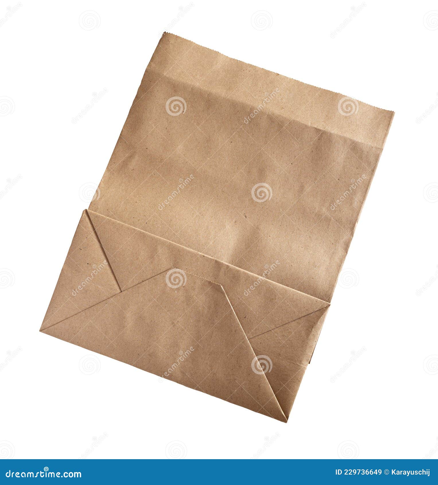 Brown Paper Bag stock image. Image of background, food 229736649