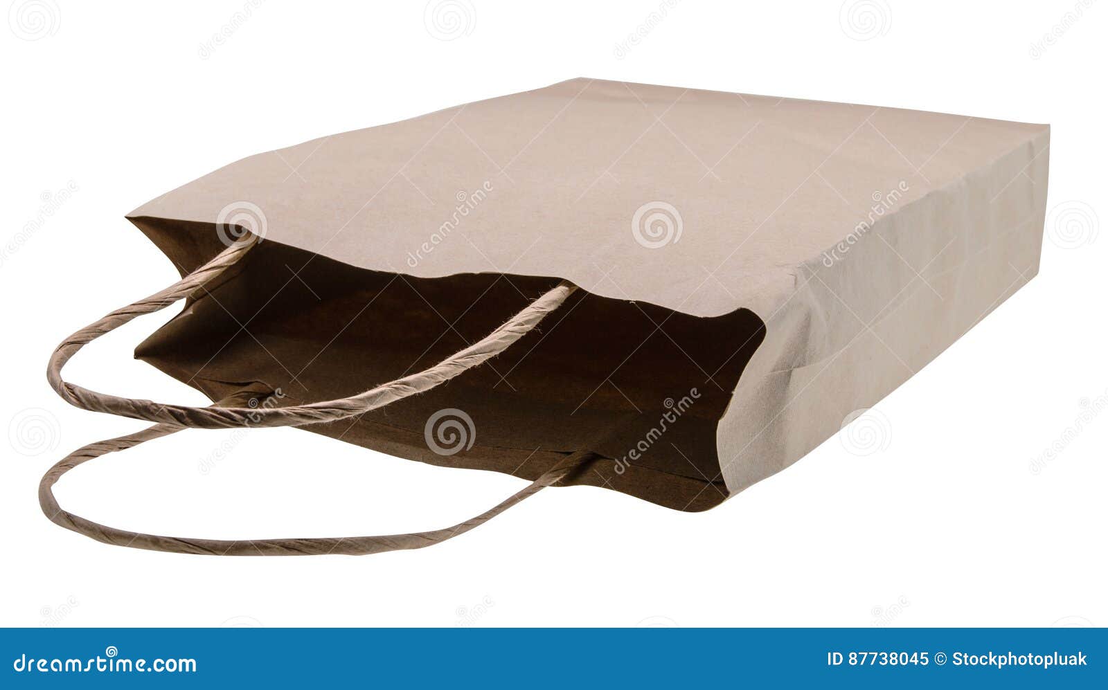 Brown Paper Bags To Protect the Environment Stock Image Image of isolated, lunch 87738045