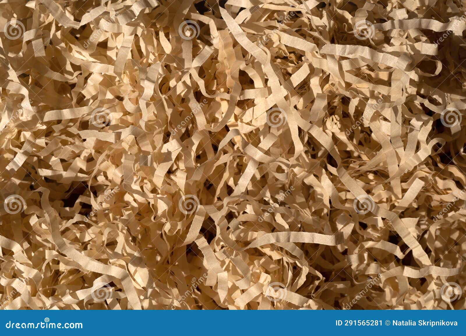 Brown Paper Box Filler stock image. Image of color, protection 291565281