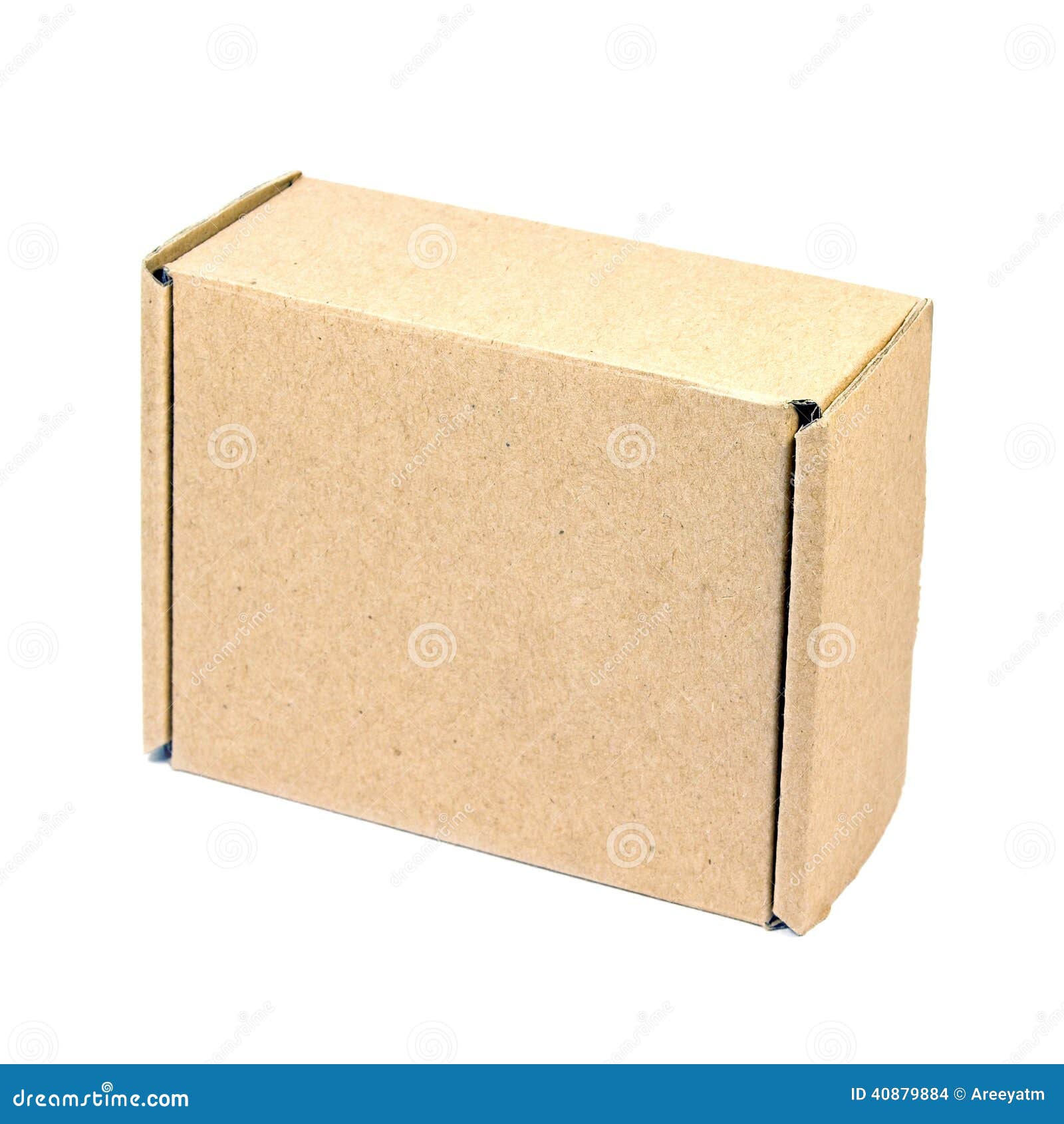 brown paper box.