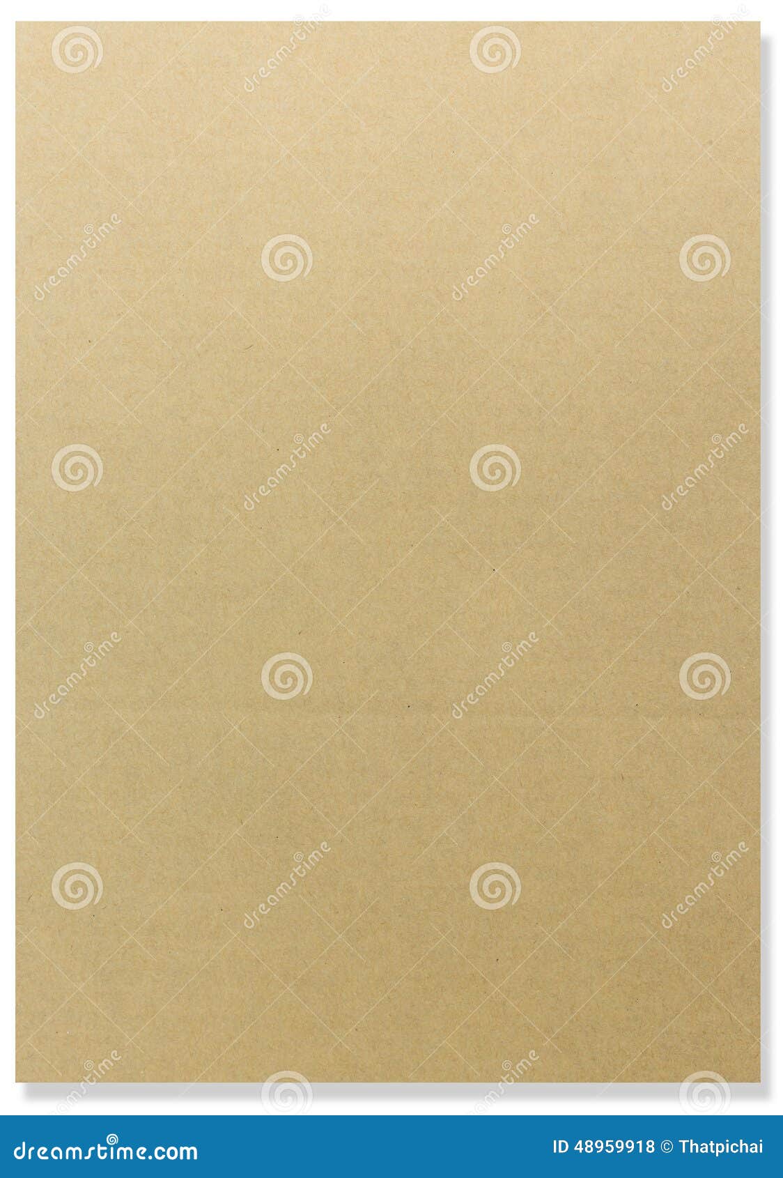 Brown Paper Card Board Vertical Stock Photo Image of paper, real