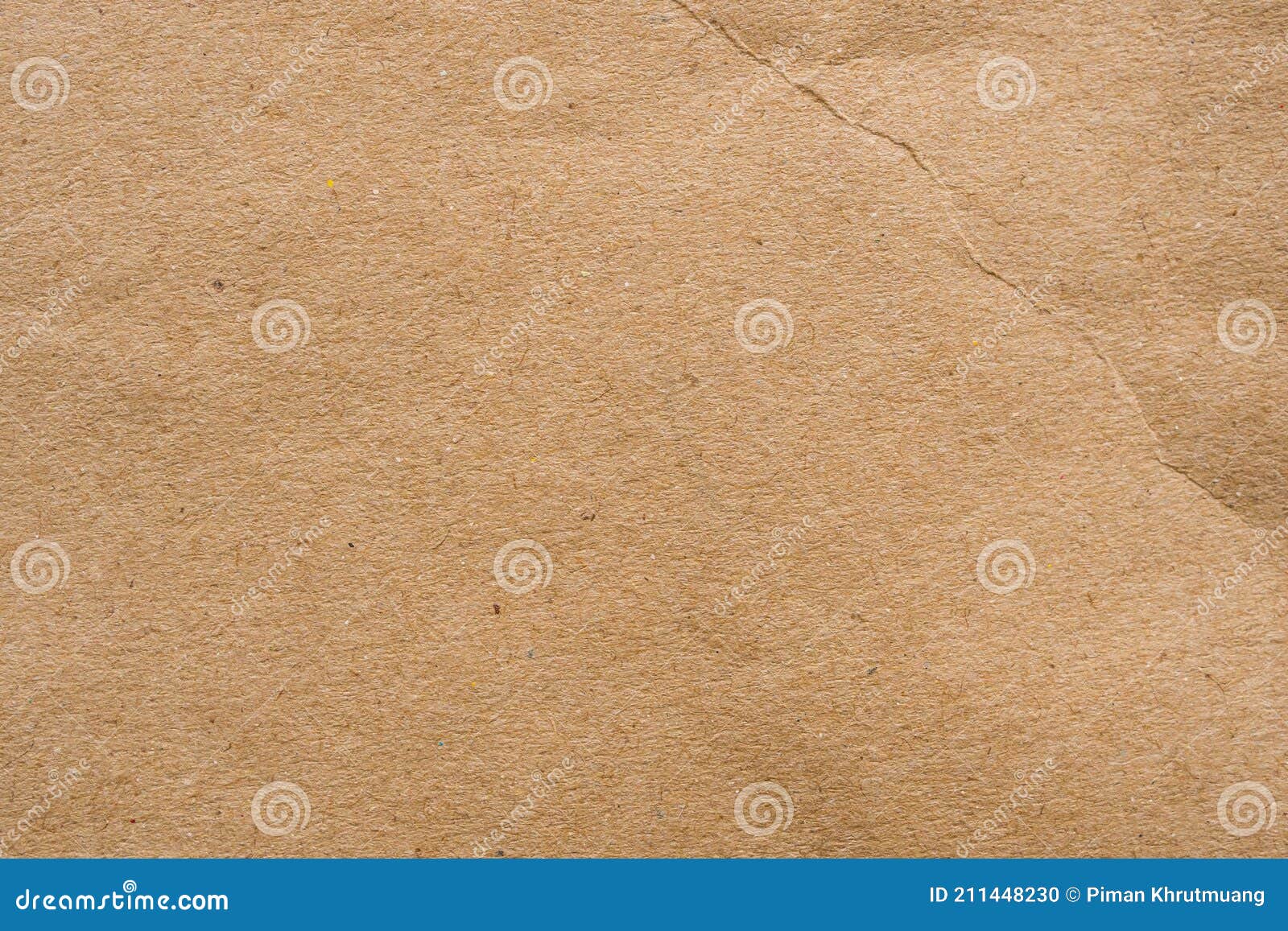 Recycled craft paper texture. Brown cardboard sheet paper