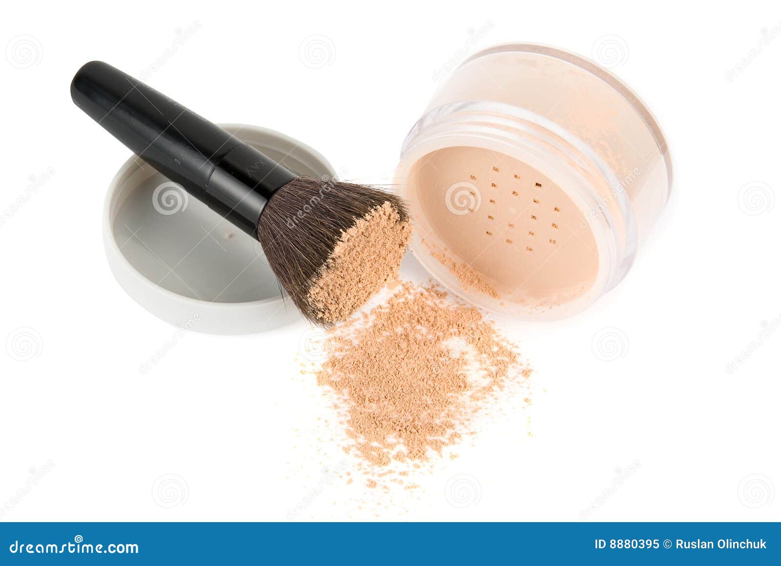 Brown powder stock image. Image of cosmetic, elegance 8880395
