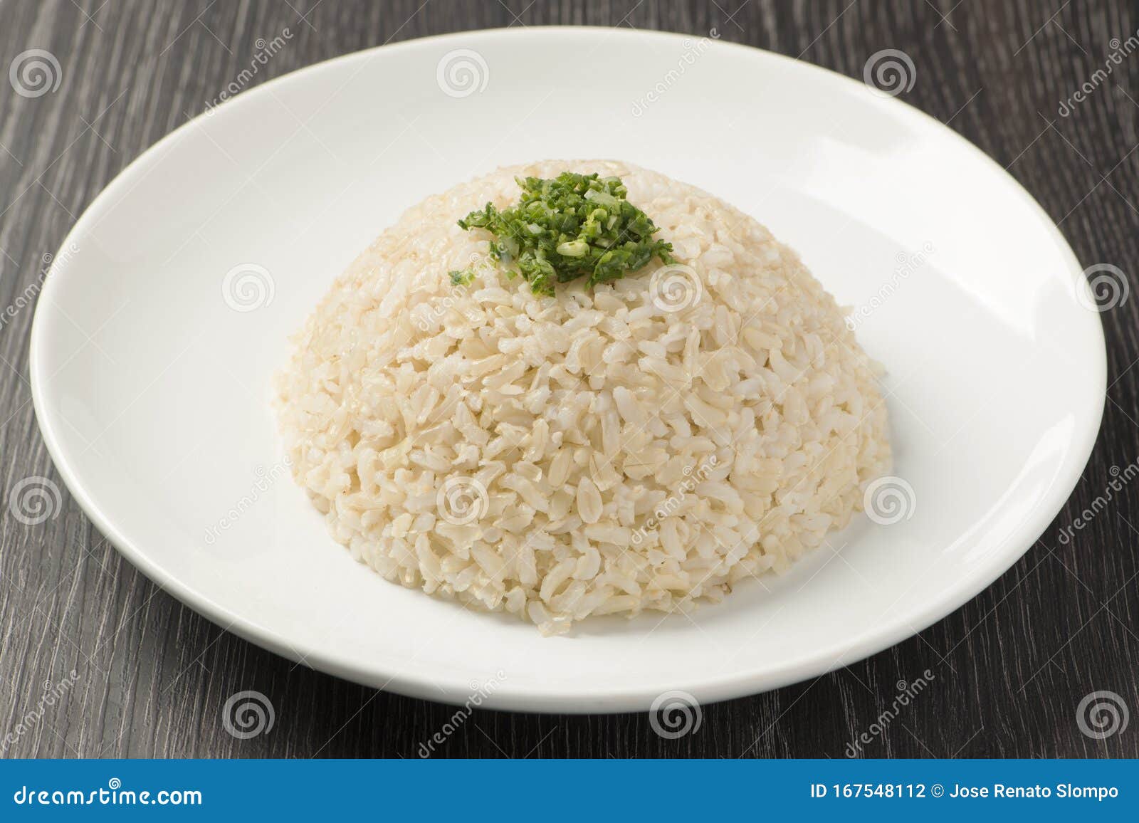 Brown Rice with Green Smell Stock Photo Image of traditional, fresh