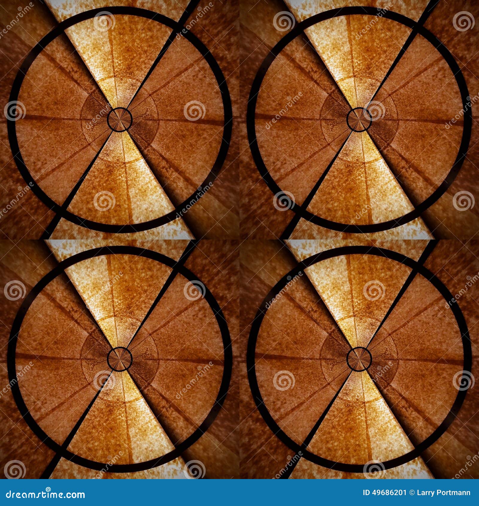 Brown and Round 3D stock illustration. Illustration of black 49686201