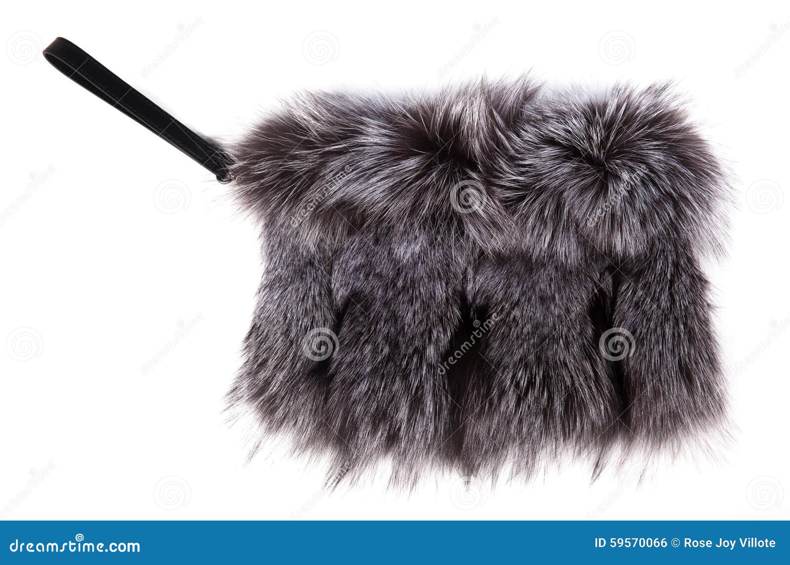 Gray Fur Purse stock photo. Image of coat, cold, color 59570066