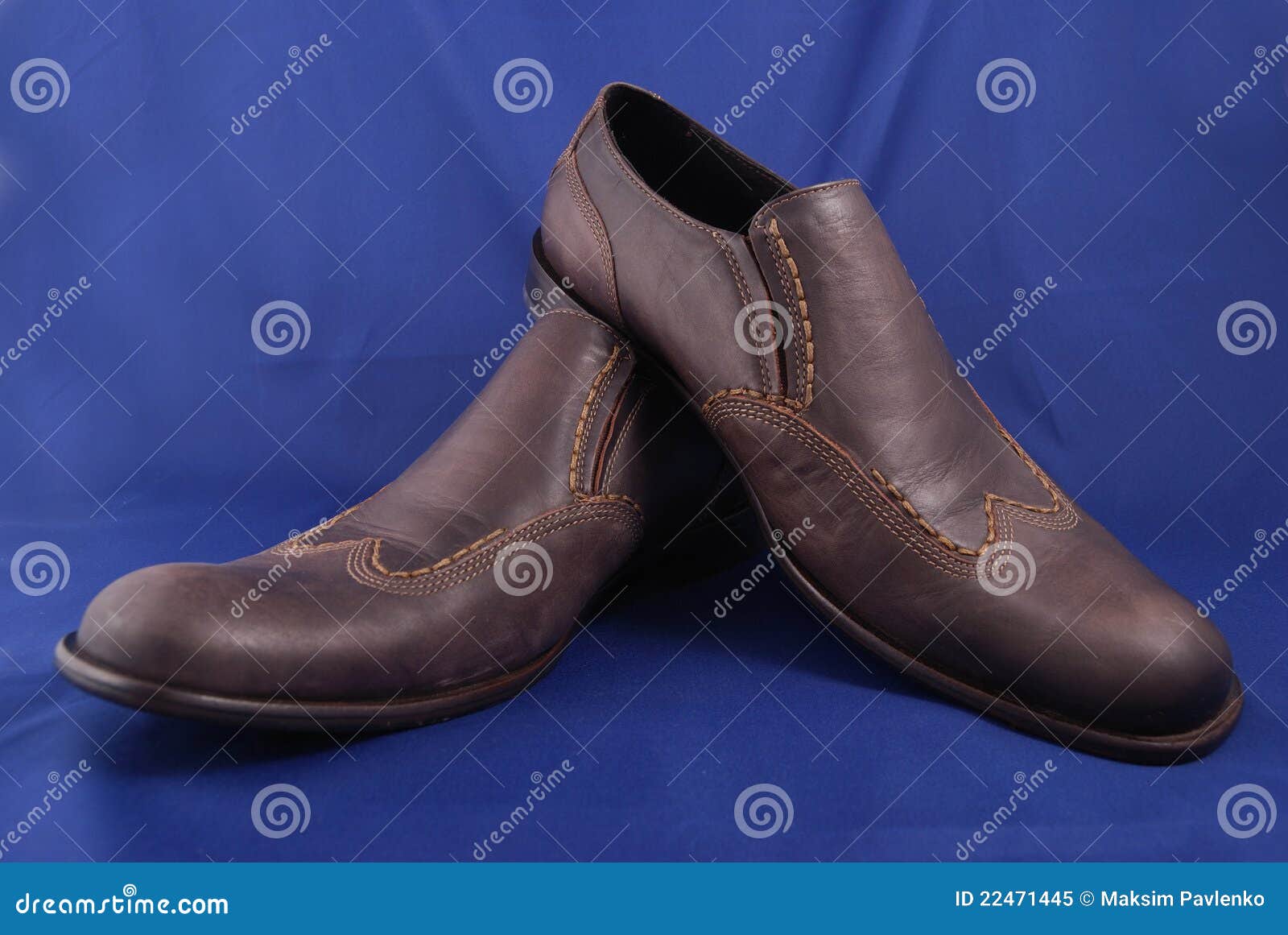 Brown shoes stock image. Image of brown, boot, fashion 22471445
