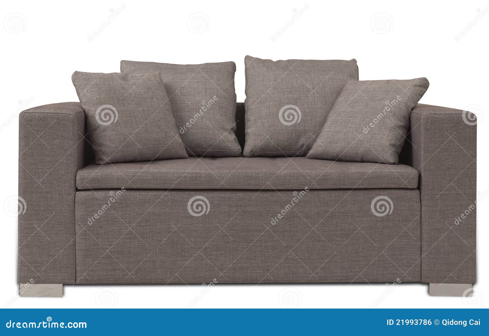 Brown sofa stock photo. Image of factory, dismantling 21993786