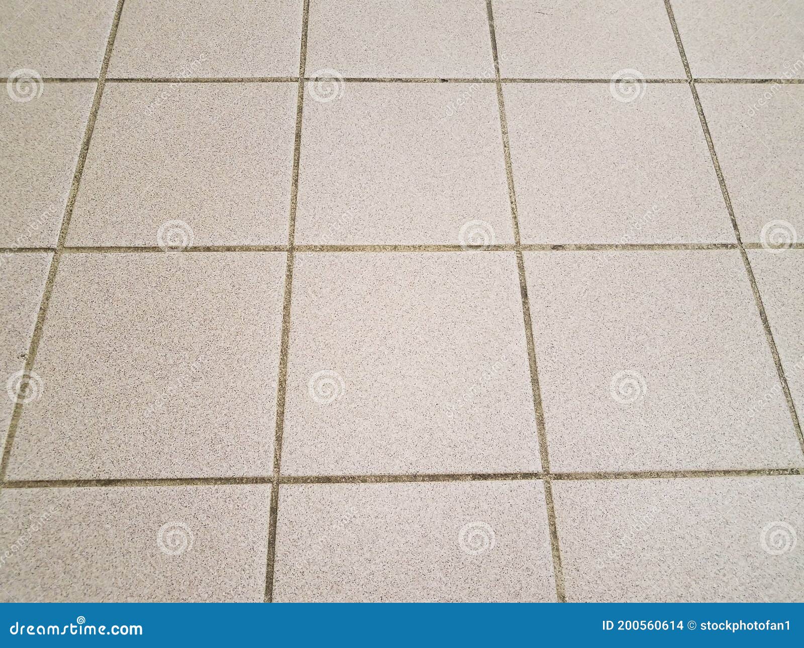 Brown Square Kitchen Tiles on the Floor Stock Photo Image of floor