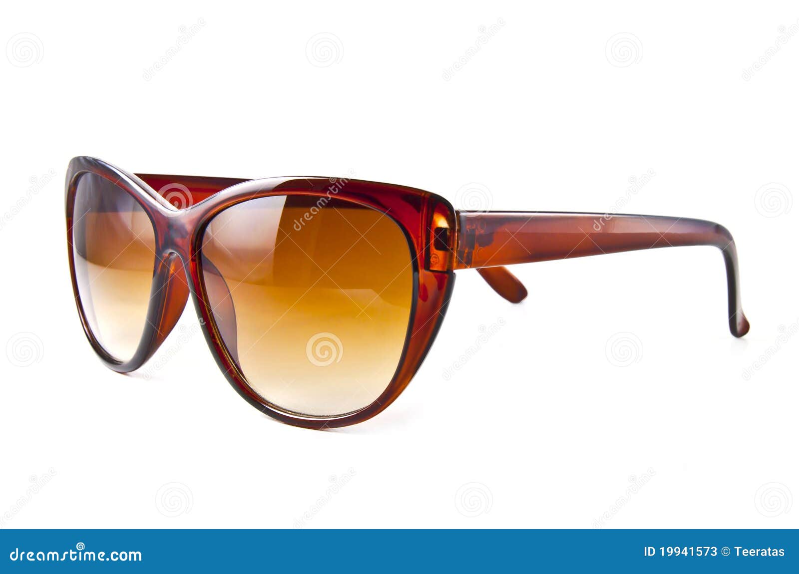 Brown sunglasses stock image. Image of retro, brown, plastic 19941573