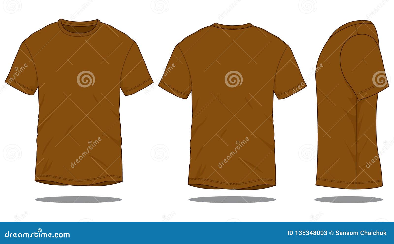 Brown Shirt Template