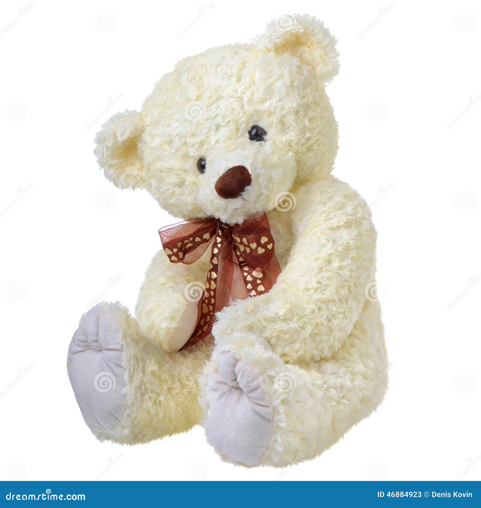 Brown teddy bear stock image. Image of smooth, cuddly 46884923