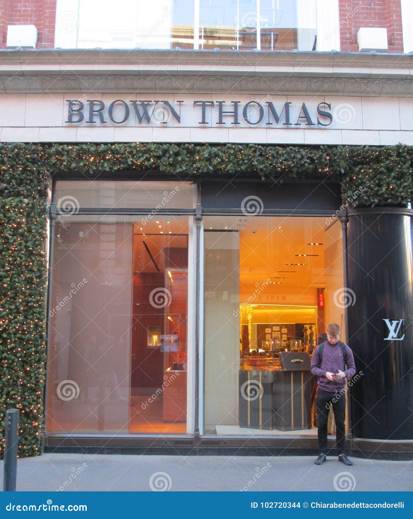 Louis Vuitton Dublin Brown Thomas in Dublin