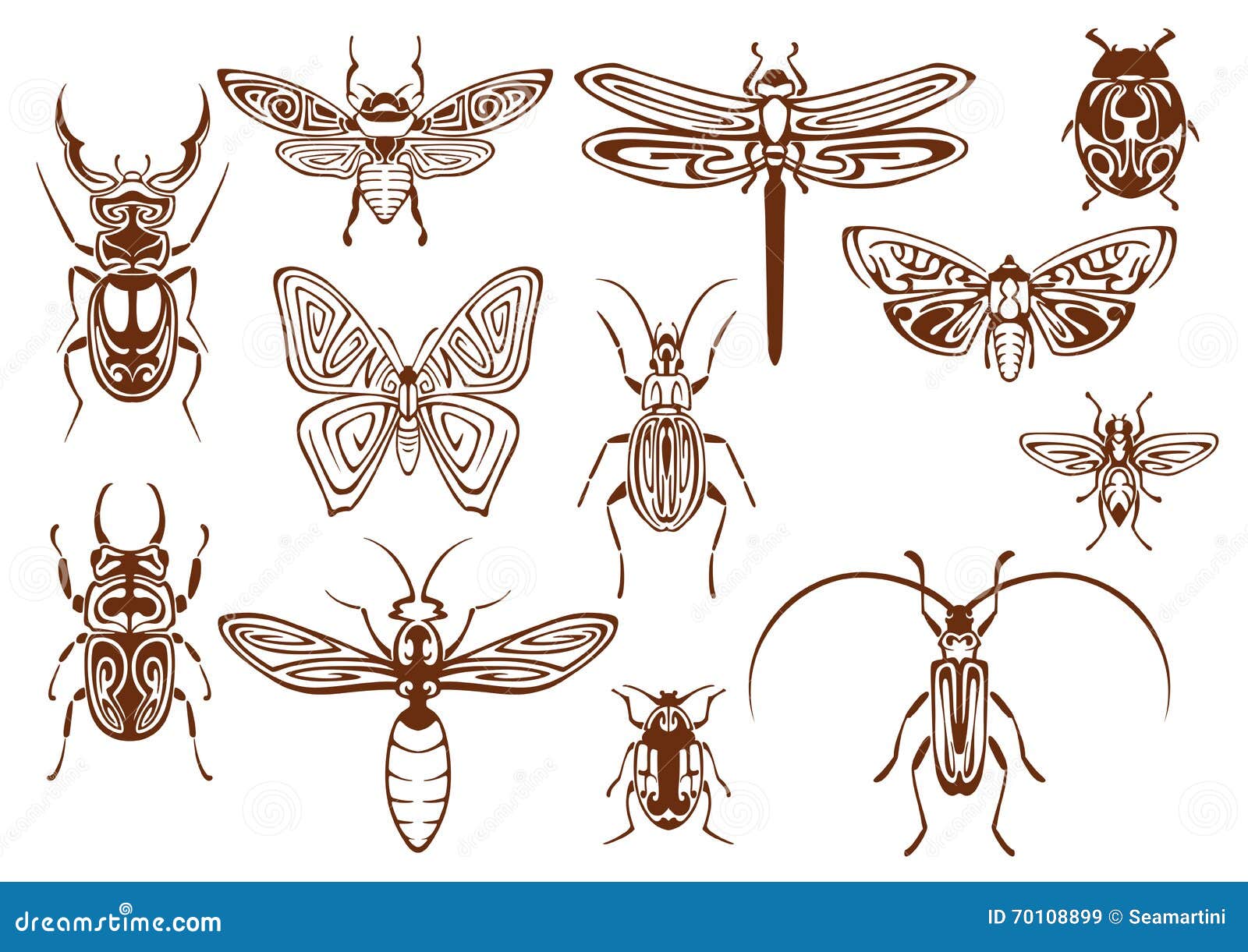 Insect Tattoo Designs High-Res Vector Graphic - Getty Images