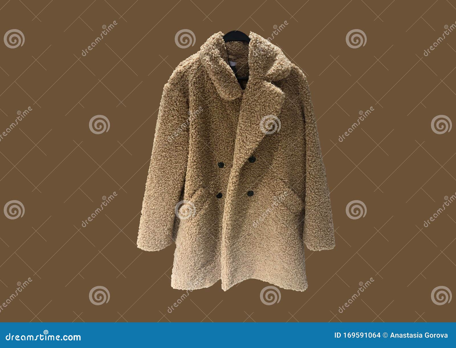 Ladies` Trench Coat. Winter Clothes Stock Photo - Image of retro ...