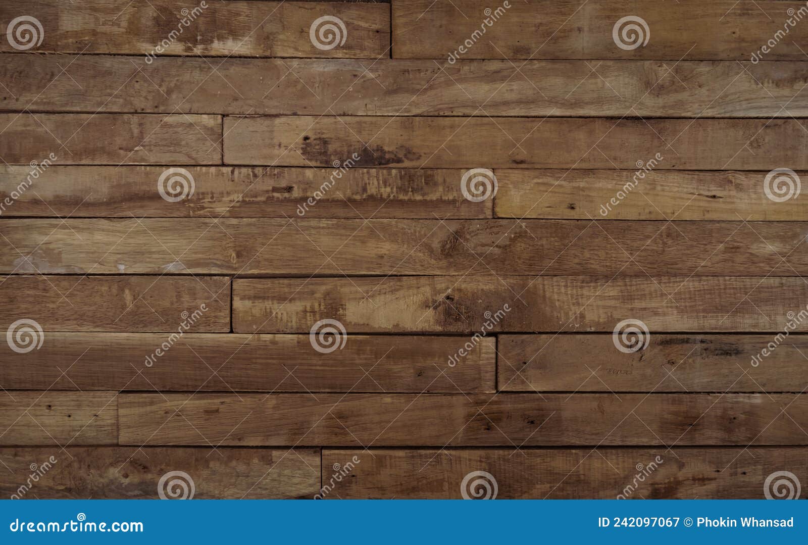 brown wood texture background. wooden planks old of table top view and board nature pattern are grain hardwood panel floor. 