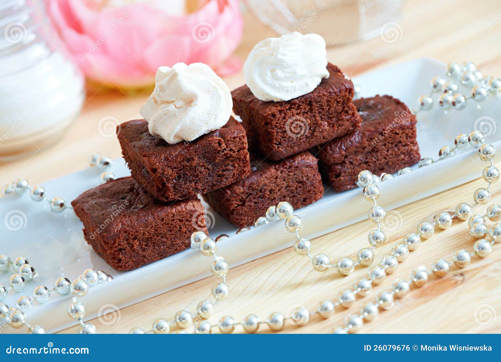 Brownies stock photo. Image of elegance, modern, baked 26079676