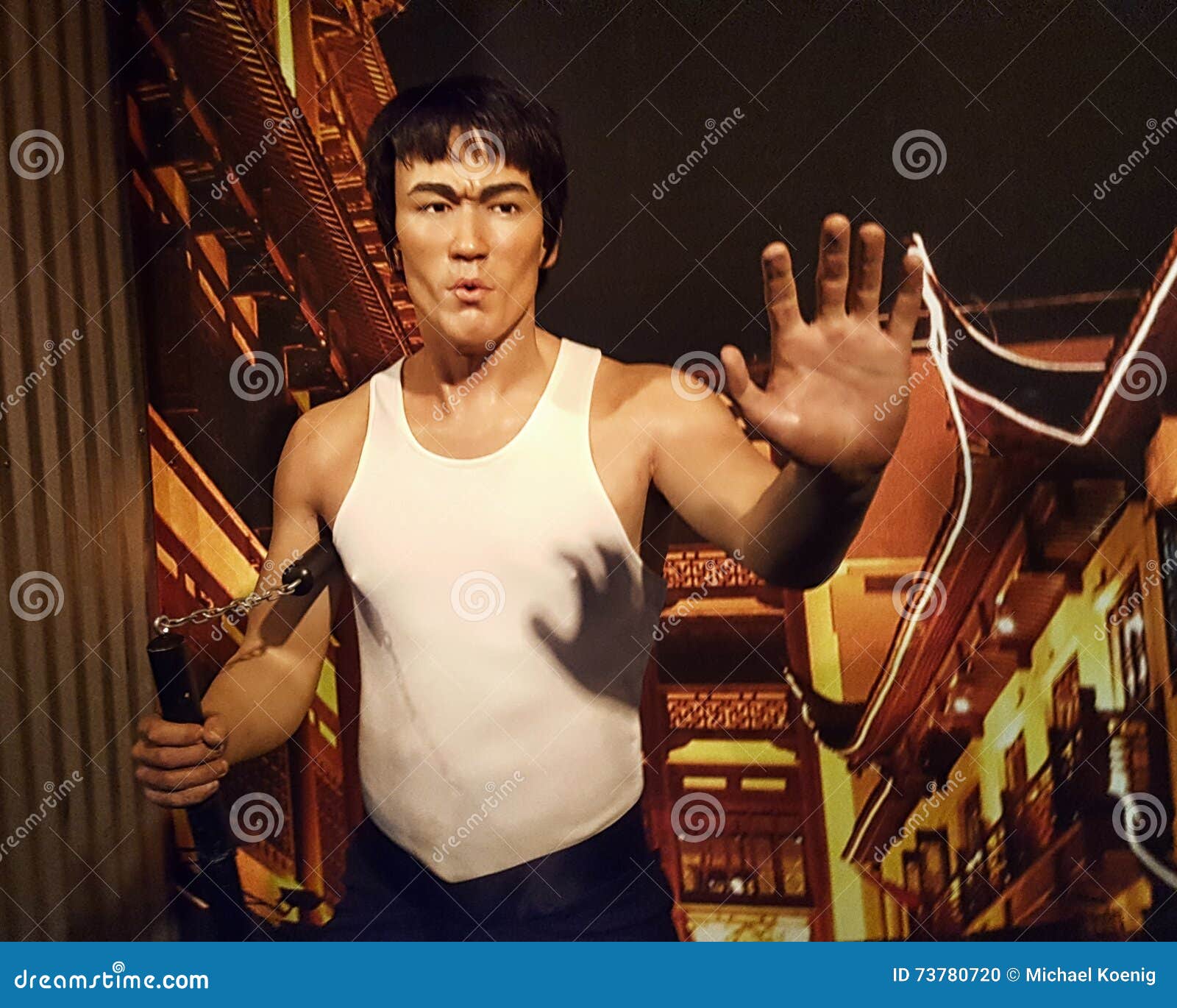 Bruce Lee Wax Statue Stock Photos - Free & Royalty-Free Stock Photos from  Dreamstime
