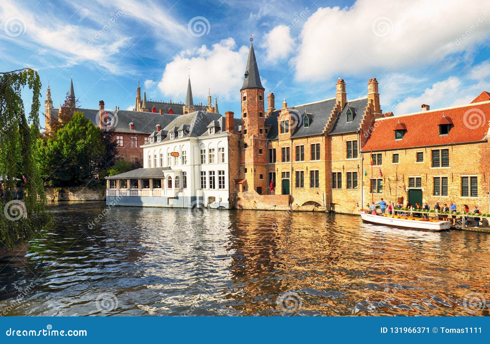 Bruges at Day, Belgium Historical City Editorial Photo Image of