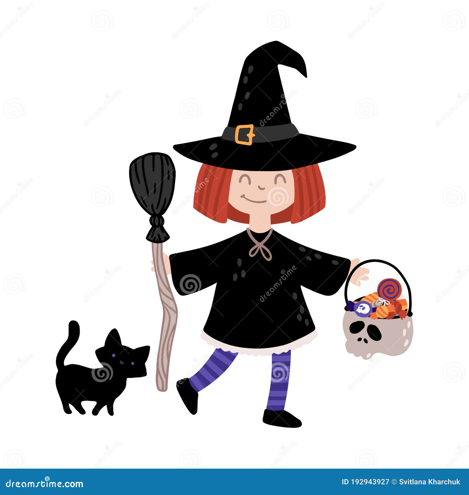Bruja De Halloween Con Gato Negro. Fiesta De Disfraces Para Niños. Ilustración Infantil Vectorial De Carácter Mágico Con Elementos Ilustración del Vector - Ilustración de elemento, partido: 192943927 Bruja De Halloween Con Gato Negro. Fiesta De Disfraces Para Niños. Ilustración Infantil Vectorial De Carácter Mágico Con Elementos Ilustración del Vector - Ilustración de elemento, partido: 192943927