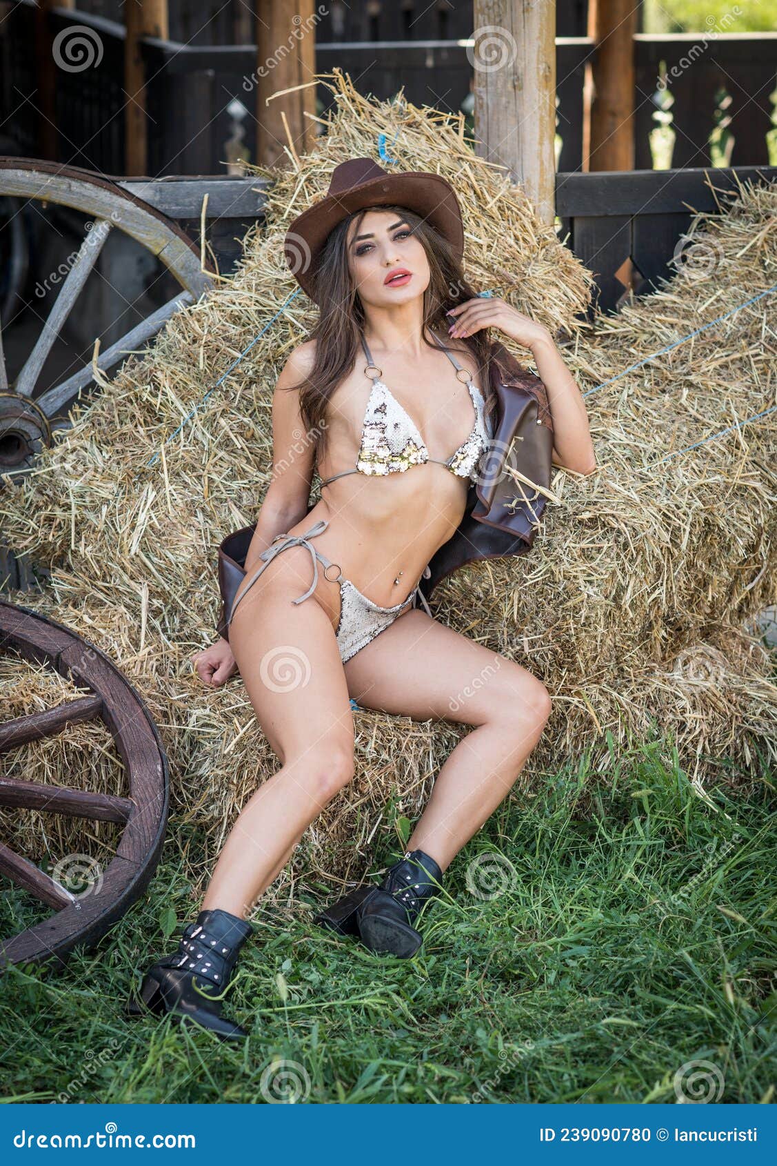 Brune sensuelle