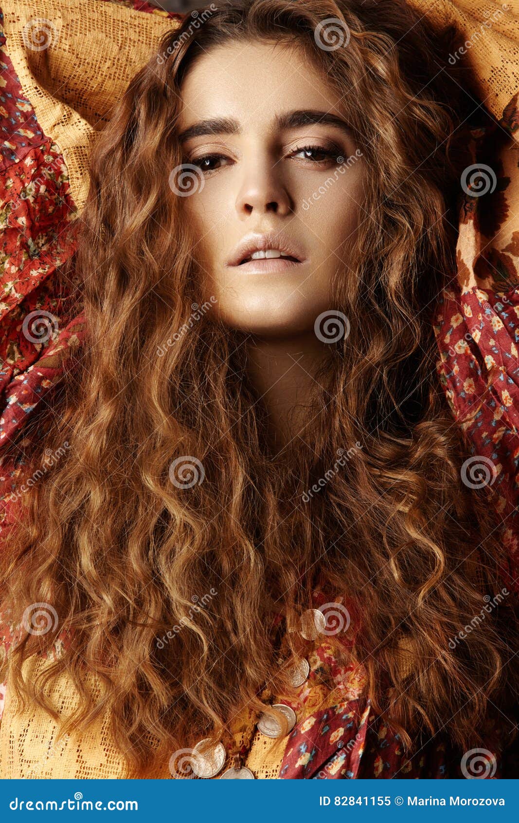 Brunette Girl with Long and Shiny Wavy Hair . Beautiful Model with Curly Hairstyle Stock Image - Image of closeup, attractive: 82841155 Brunette Girl with Long and Shiny Wavy Hair . Beautiful Model with Curly Hairstyle Stock Image - Image of closeup, attractive: 82841155