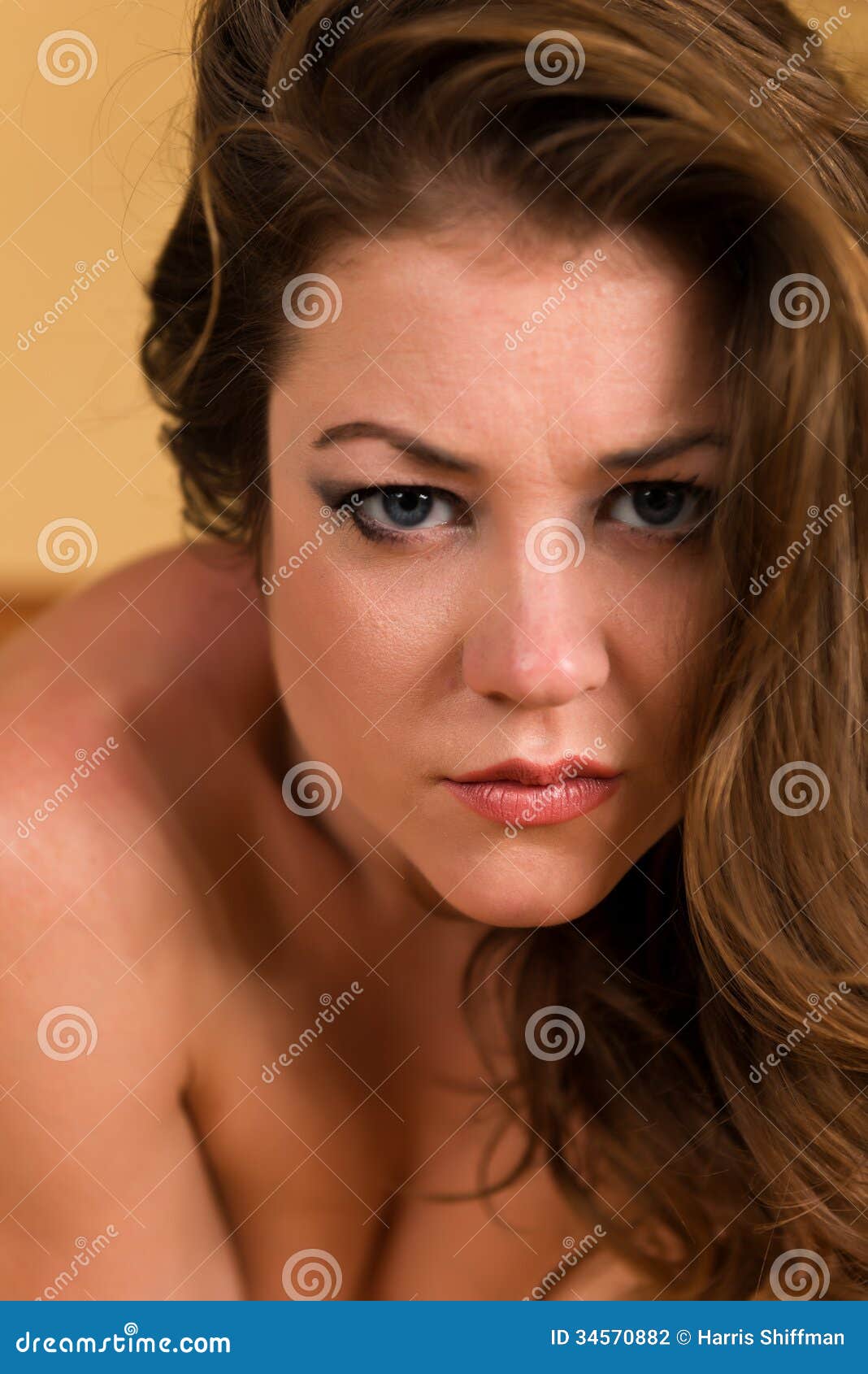 Brunette stock photo. Image of brunette, head, nudity - 34570882