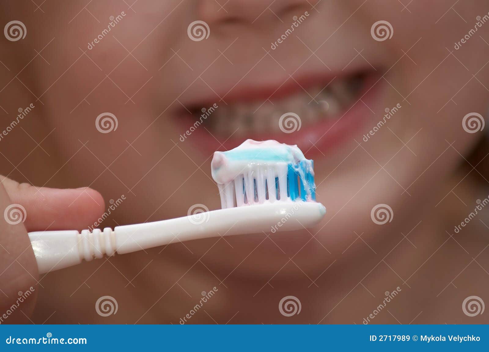 Brush stock image. Image of health, lips, hygiene, tooth 2717989