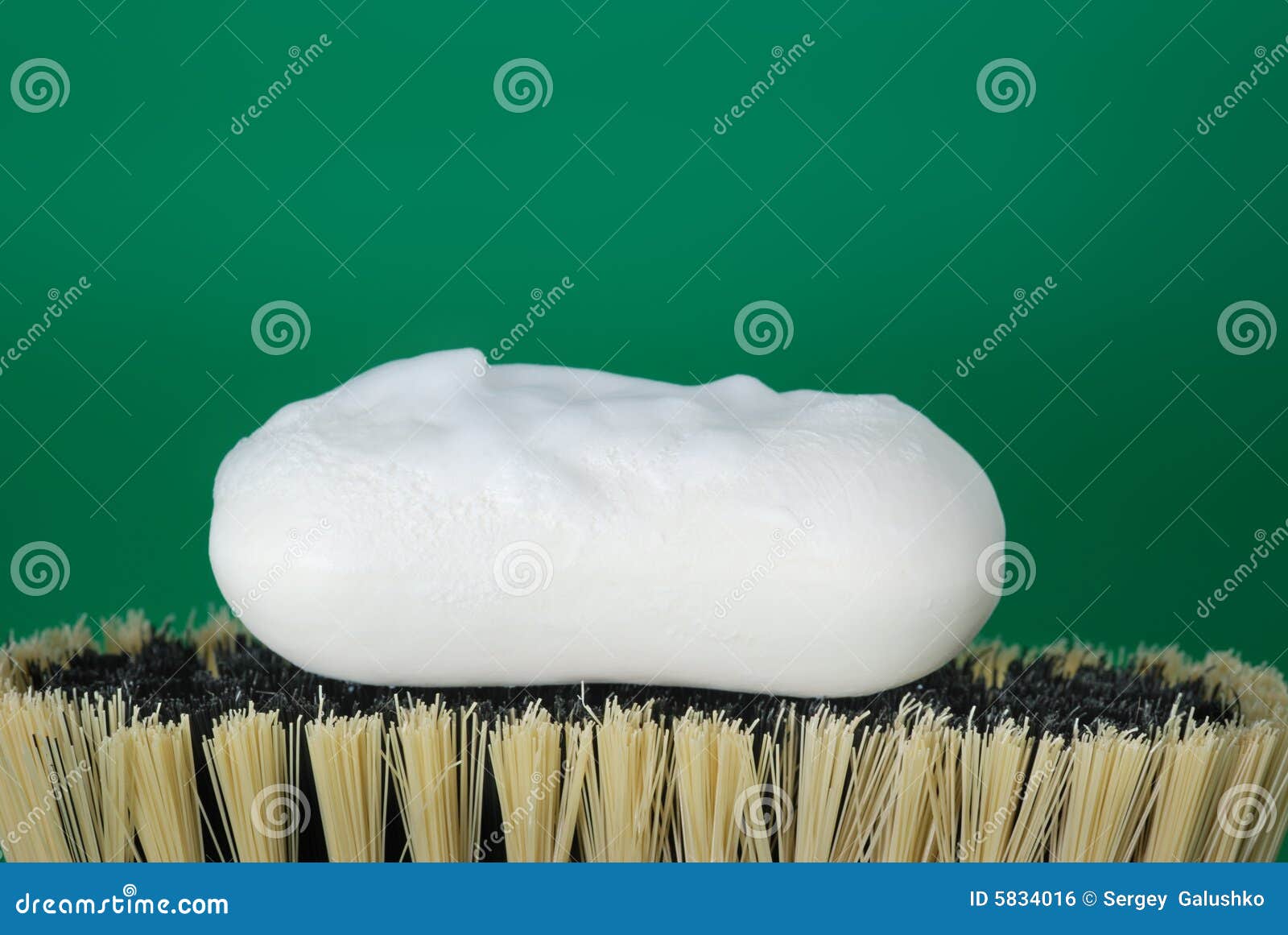 Brush for Cleaning and Soap Stock Photo Image of green, clean 5834016