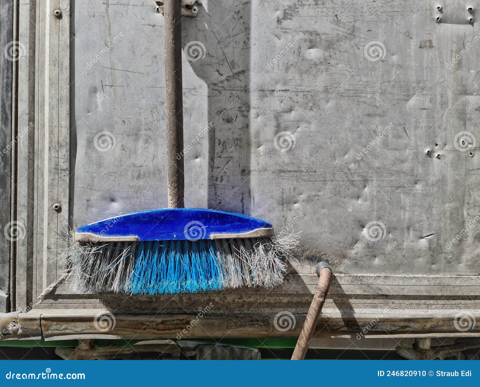 Brush with Plastic Bristles Stock Photo Image of plastic, daylight 246820910