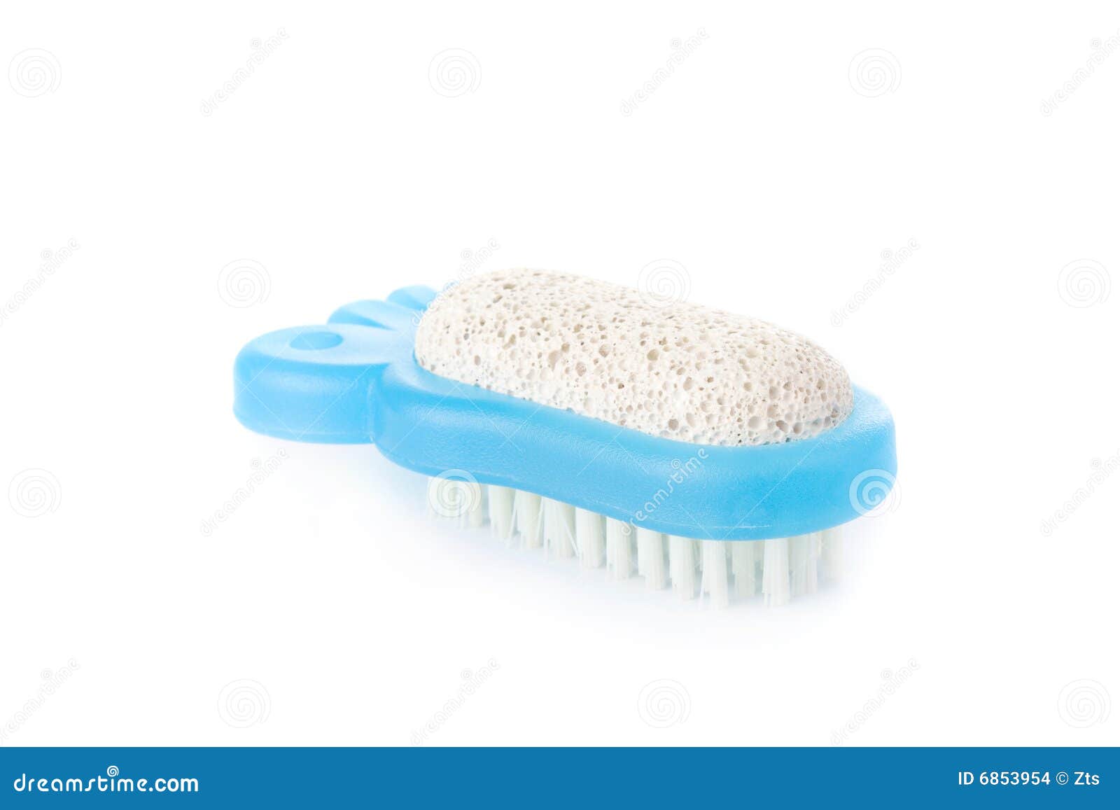 Brush and pumice stone stock photo. Image of health, shape 6853954
