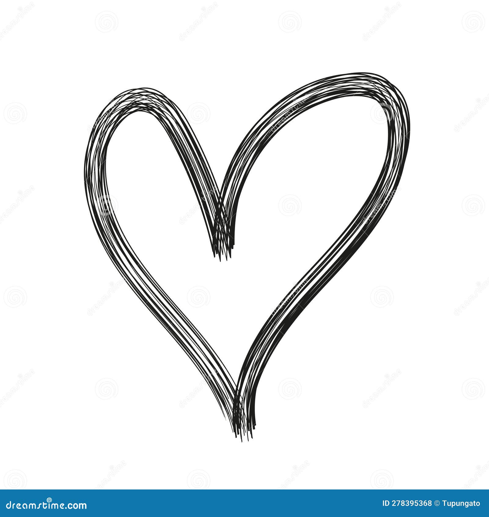 Hand Drawn Heart Clipart Vector, Hand Drawn Heart Shaped, Heart