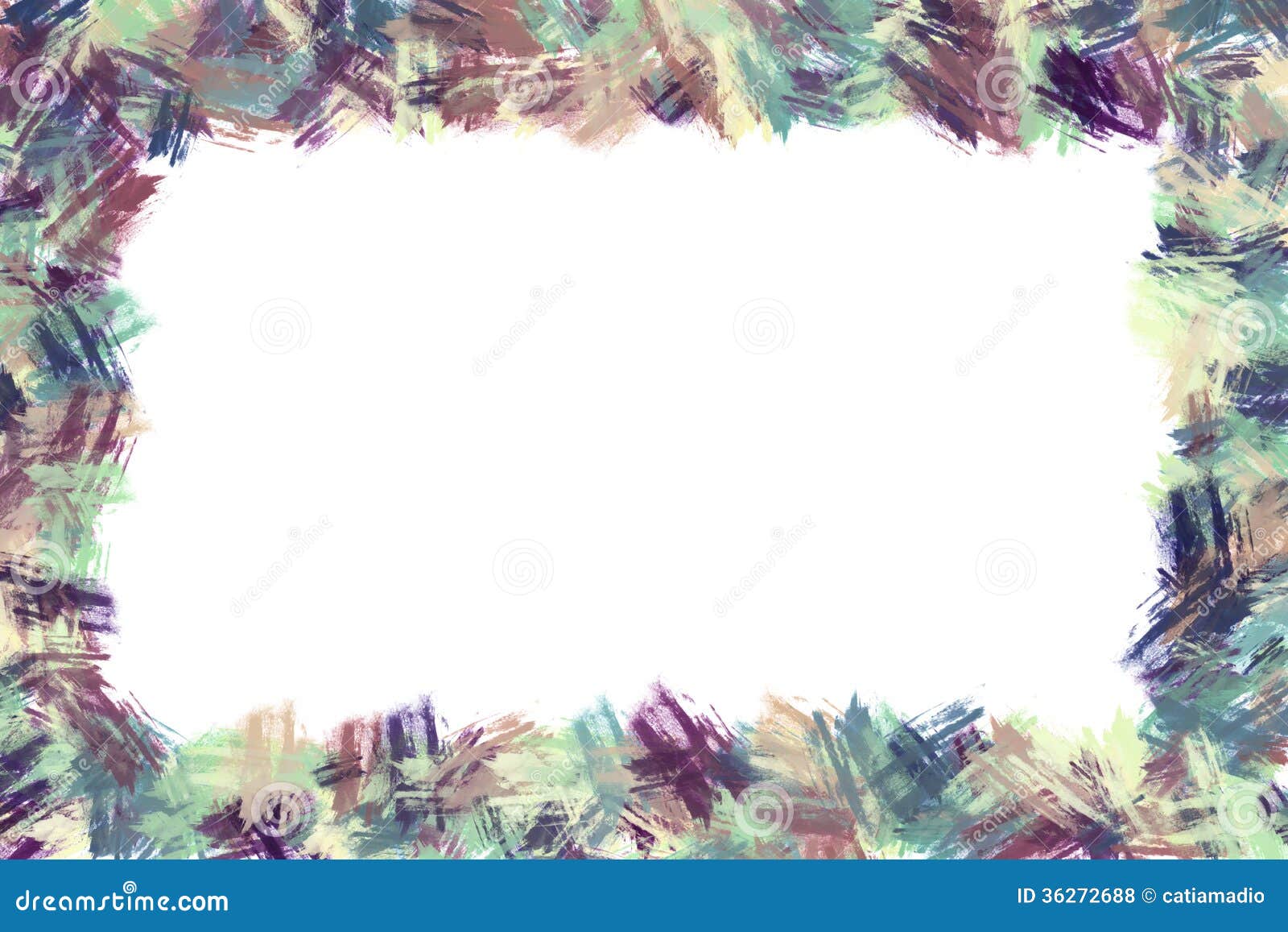 Brush Strokes Border Royalty Free Stock Photos Image 36272688