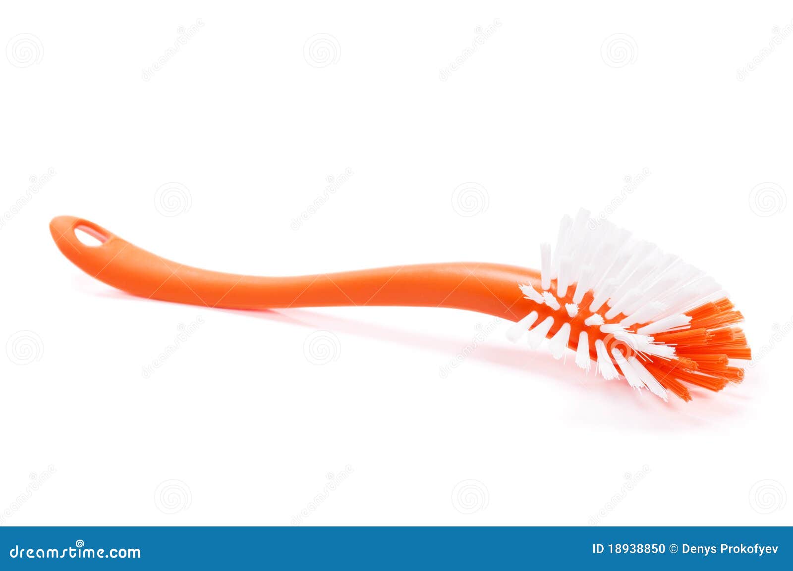 Brush for washing dishes stock photo. Image of holes 18938850