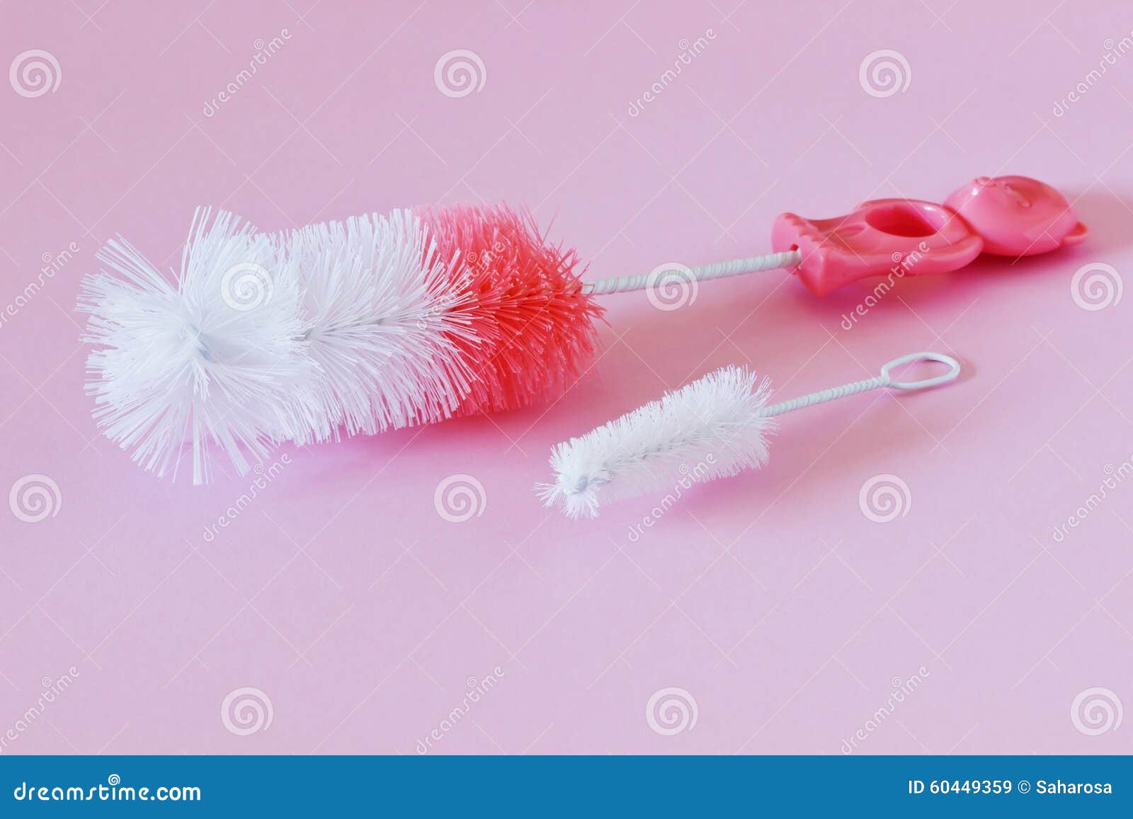Brush for washing dishes stock image. Image of cleanup 60449359