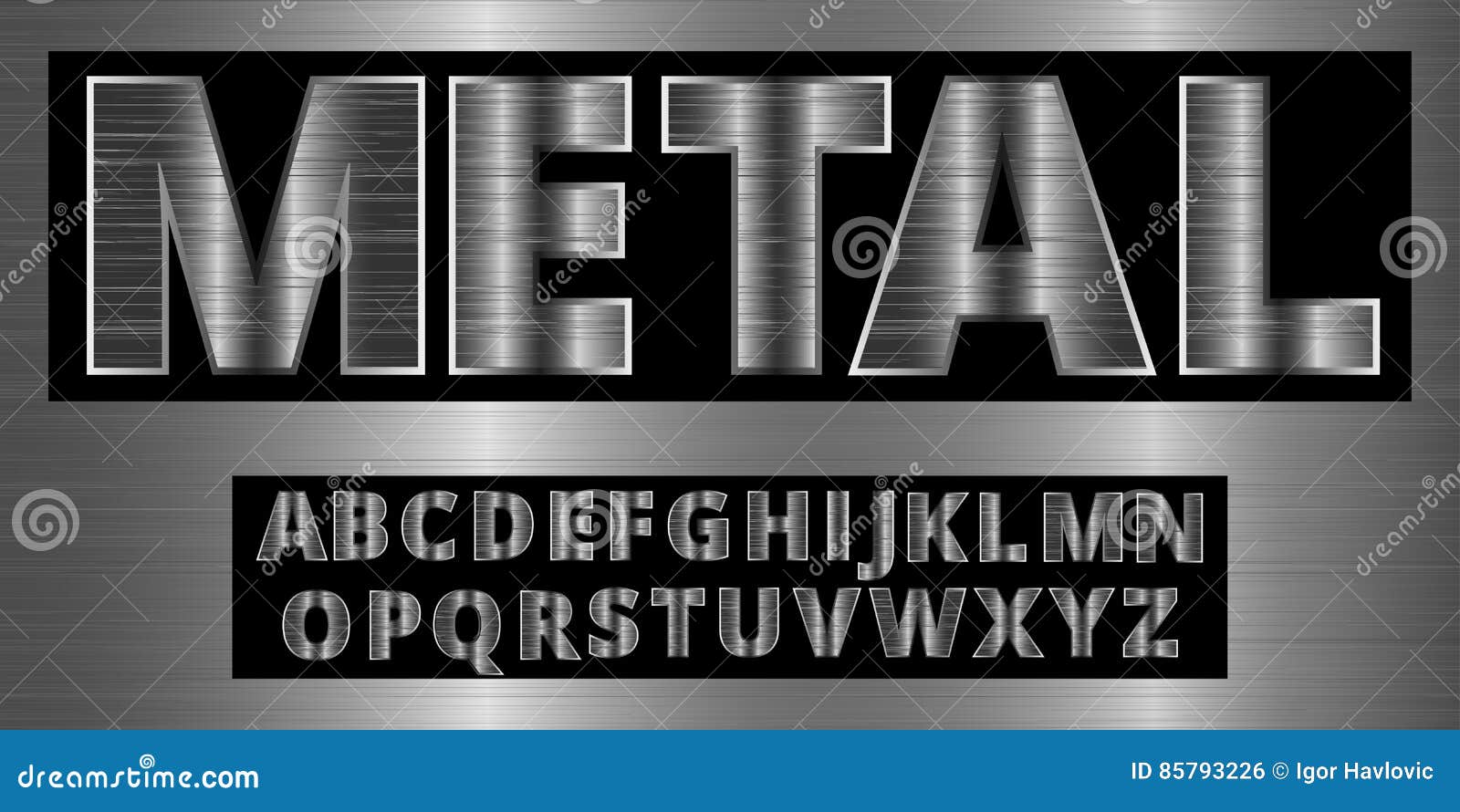 Premium Photo  Tuesday 3d typography brushed metal chrome letter