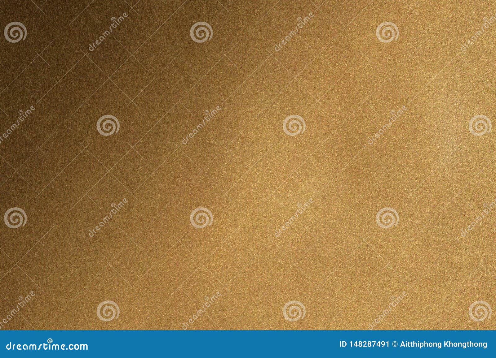 Brushed Brown Metal Wall Surface, Abstract Texture Background Stock