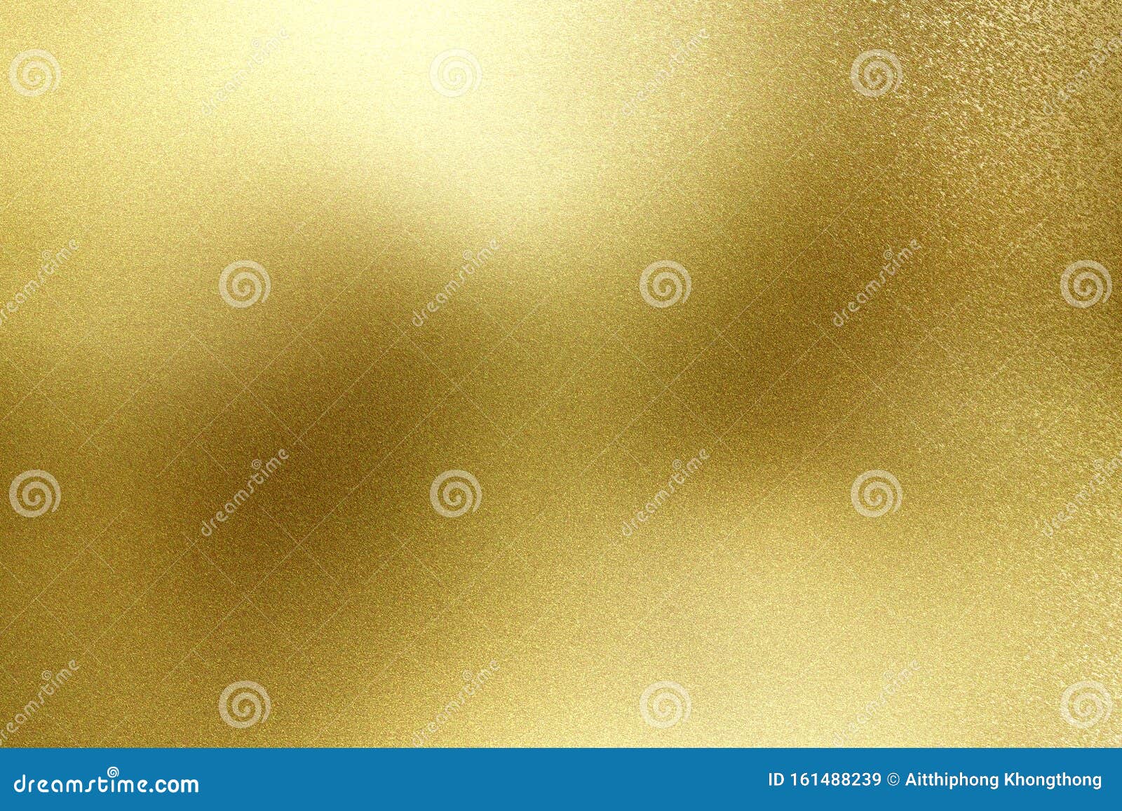 Brushed Gold Hard Metal Wall with Scratched Surface, Abstract Texture