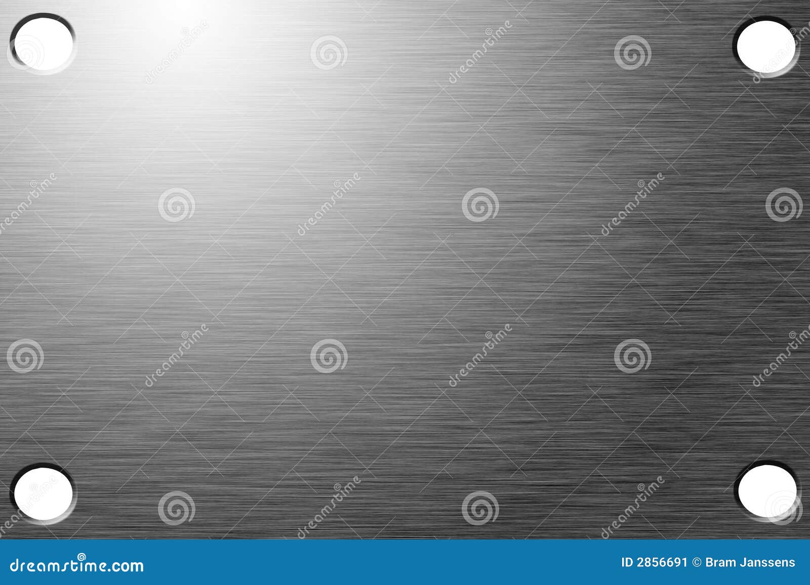 Brushed metal plate stock illustration. Illustration of holes 2856691