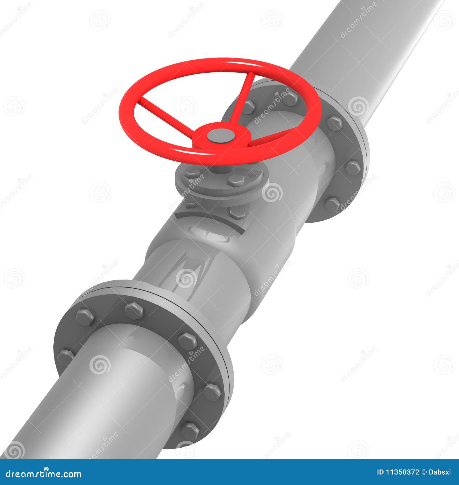 Brushed Metal Pressure Head Line Detail Stock Illustration