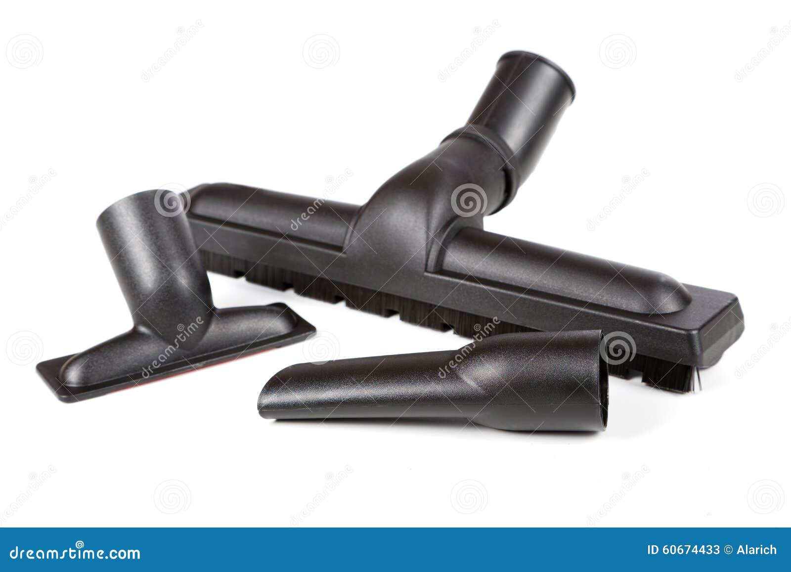 Brushes for the Vacuum Cleaner Isolated Stock Image Image of studio