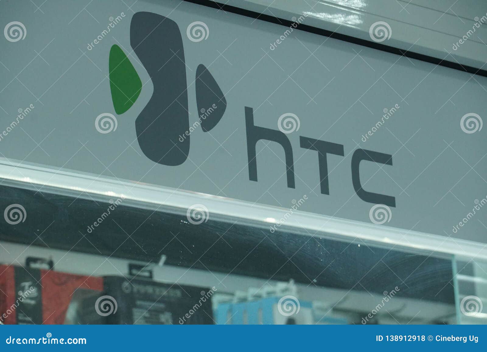 HTC company emblem editorial stock photo. Image of telecommunications
