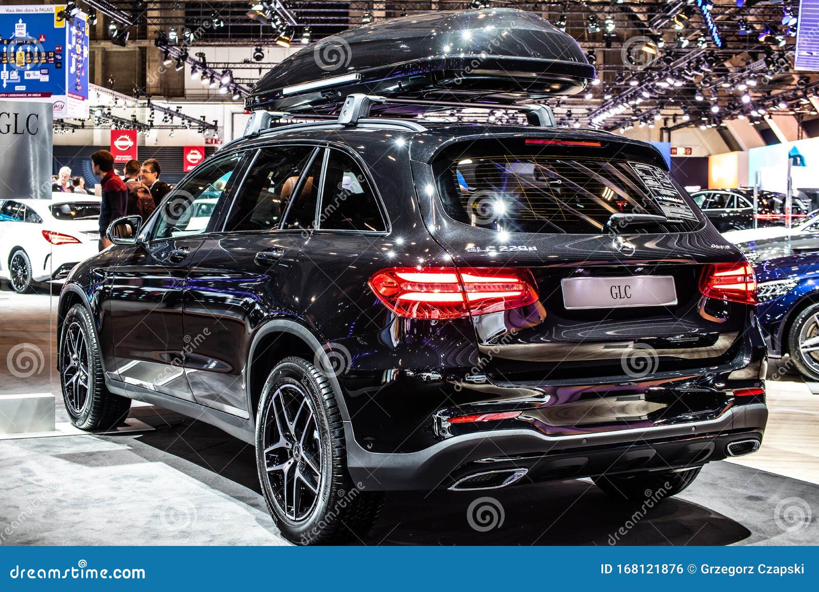 Mercedes GLC 220d 4Matic SUV at Brussels Motor Show, First