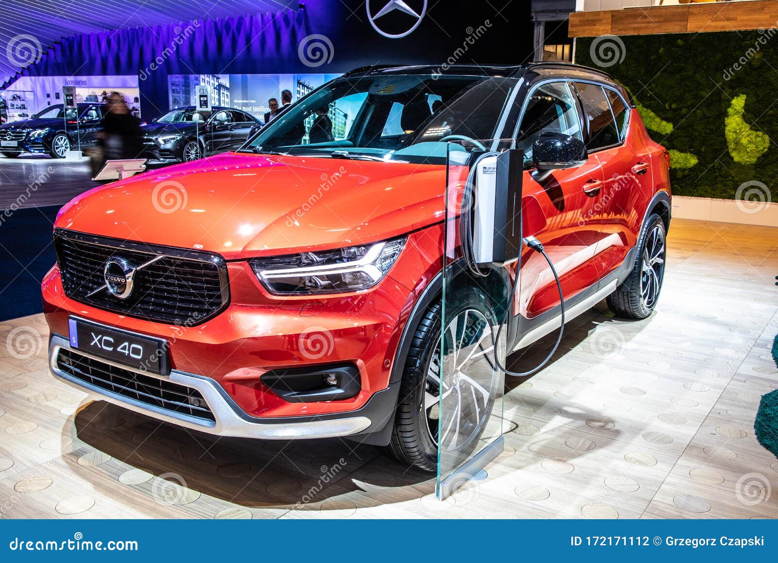 Volvo Xc40 At Brussels Motor Show Compact Crossover Suv Manufactured And Marketed By Volvo Cars Editorial Photography Image Of Autoshow Business 172171112